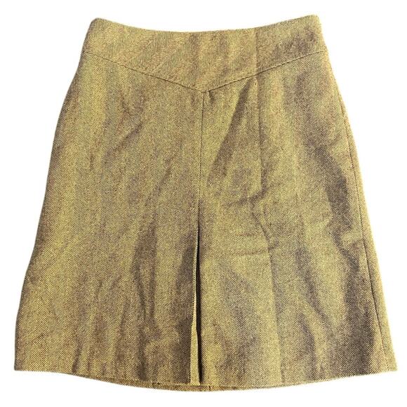 NWT Gap Light Brown Wool Blend Mini Skirt Size 6 - Picture 1 of 8